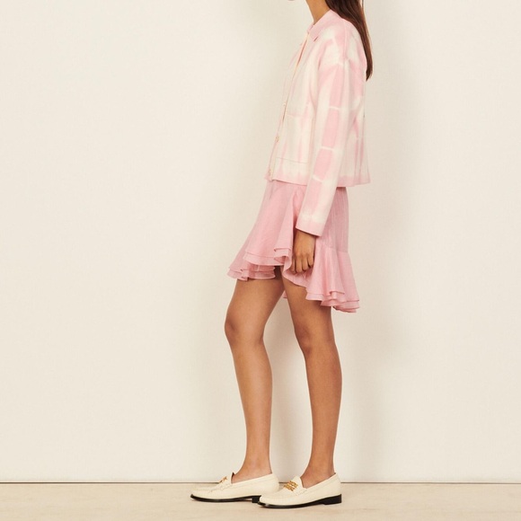 Sandro pink coatigan - Picture 3 of 8